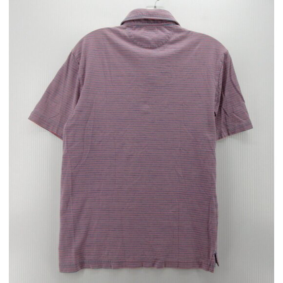 Faherty Polo Shirt Small Pullover Sunset Striped Organic Cotton Knit - Picture 7 of 11